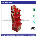 Chocolate Floor Custom Paper Cardboard Display Shelf Wholesale (FD054)